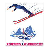 Ski Jump At Cortina Di Ampezzo (Print Only) thumbnail
