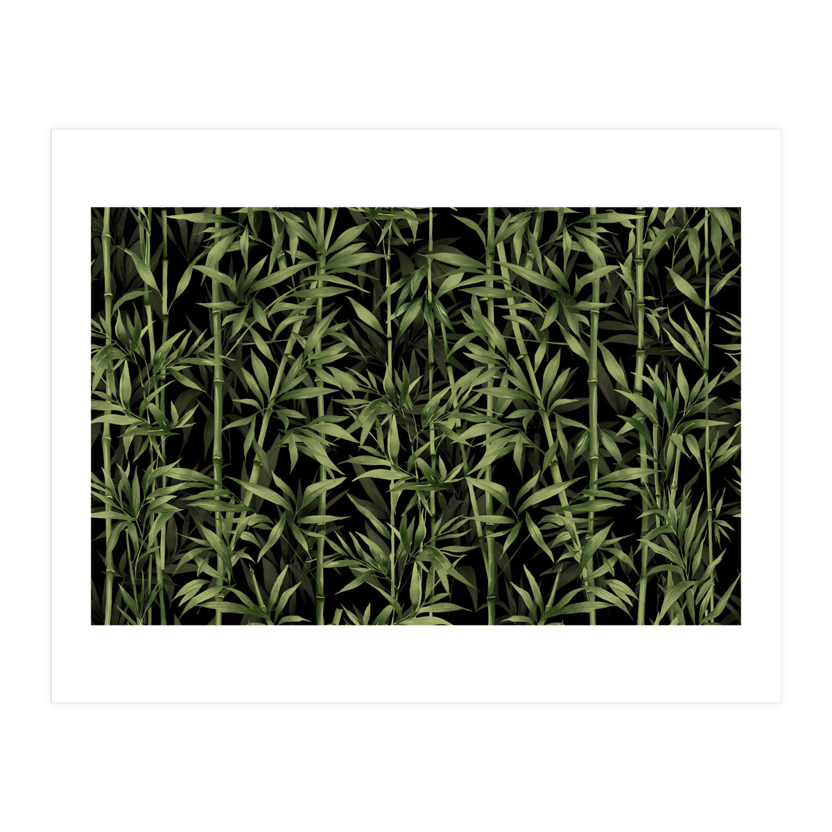 Bamboo Black (Print Only)