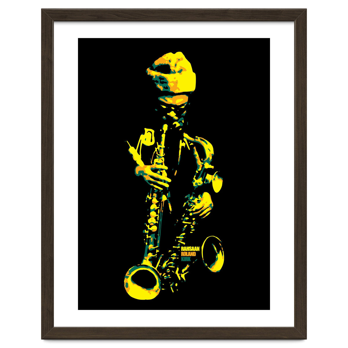 Rahsaan Roland Kirk in Pop Art
