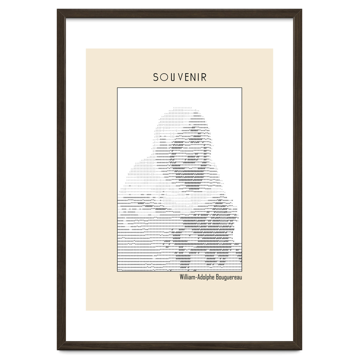 Souvenir – William Adolphe Bouguereau (1894) – Ascii Art