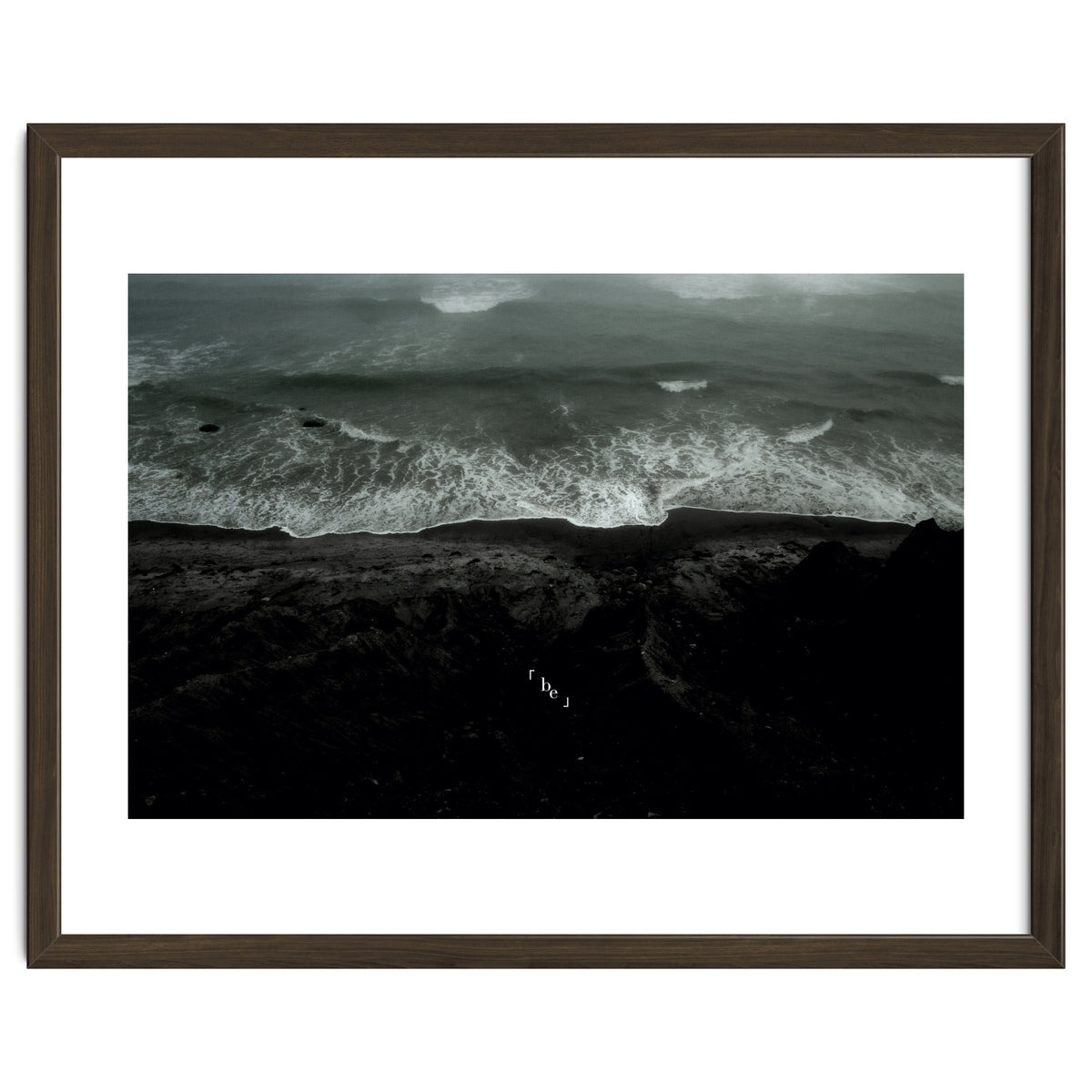 be - Ocean Wave - Black Beach