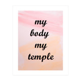 My Body My Temple (Print Only) thumbnail