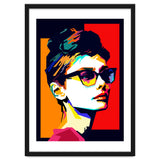 Audrey Hepburn Hollywood Star Pop Art WPAP thumbnail