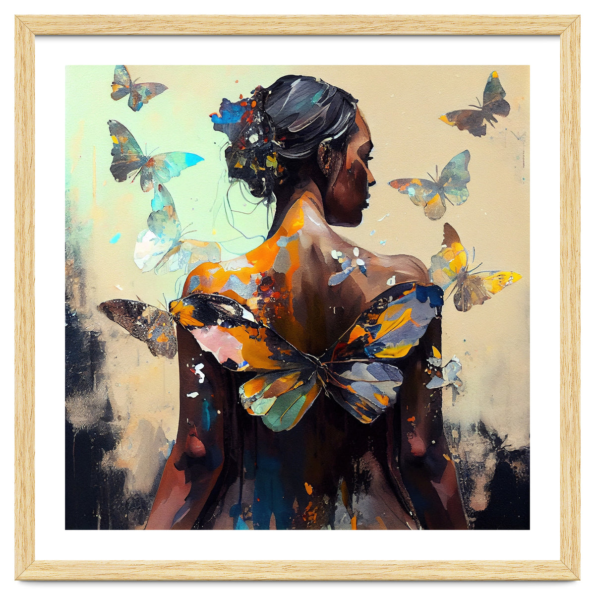 Powerful Butterfly Woman Body #6