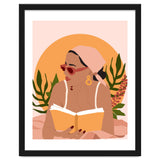 Bohemian Summer, Modern Boho Girl Reader, Books Read Self Care Self Love, Travel Hippie Nomad Black Woman thumbnail