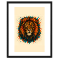 Lion Animal Watercolor