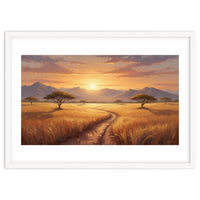 Golden Peak Sunset