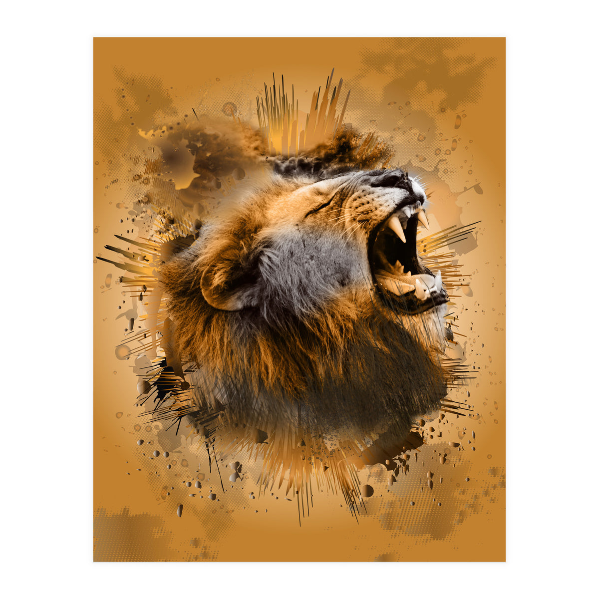 Lion Roar (Print Only)