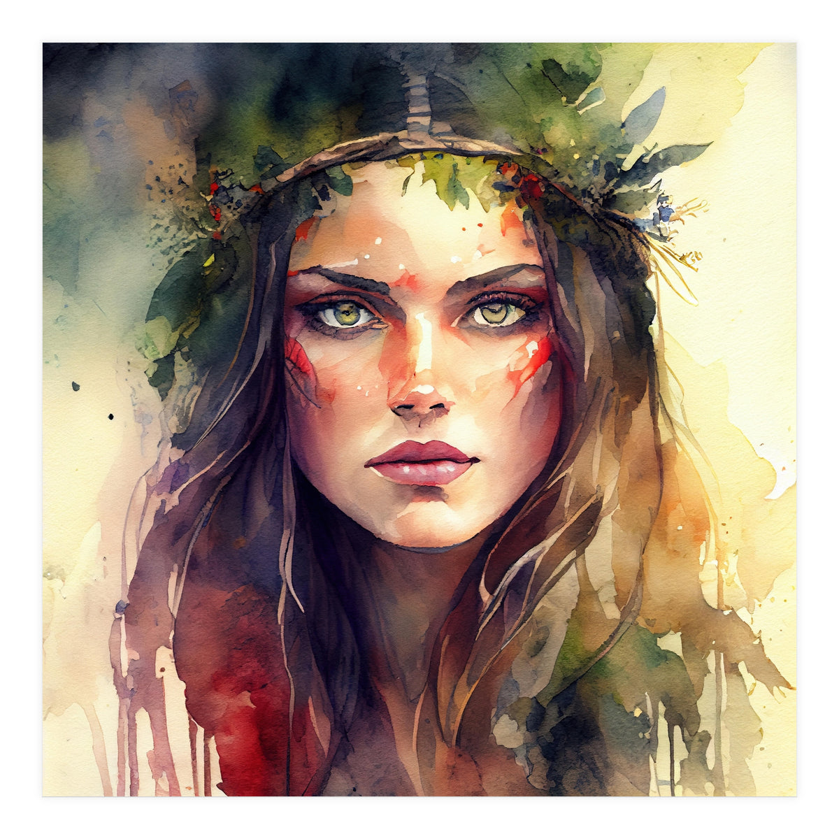 Watercolor Druid #1 (Print Only)