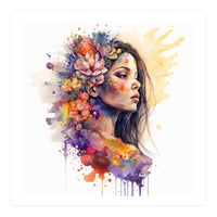 Golden Bloom Profile (Print Only)