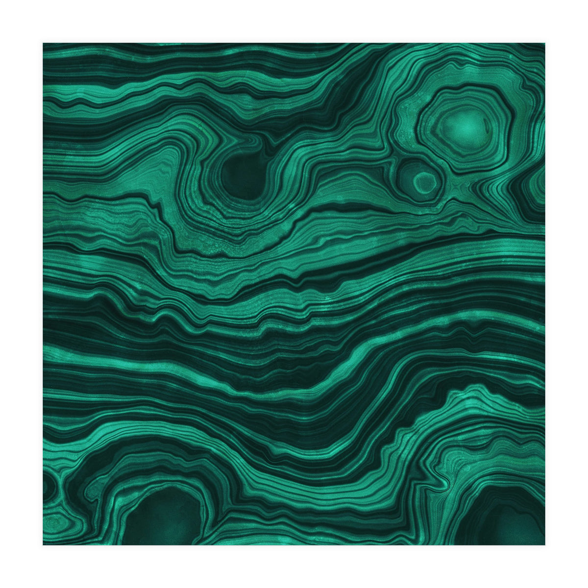 Malachite Texture 01 (Print Only)