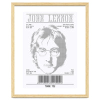 Receipt Art John Lennon