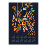 Calendar 2025 fuchsia flower (Print Only) thumbnail