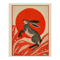Hare And The Red Sun (Print Only)