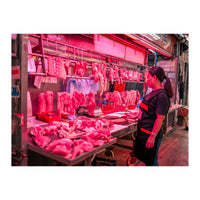 Meat Shop - Hong Kong (Print Only)