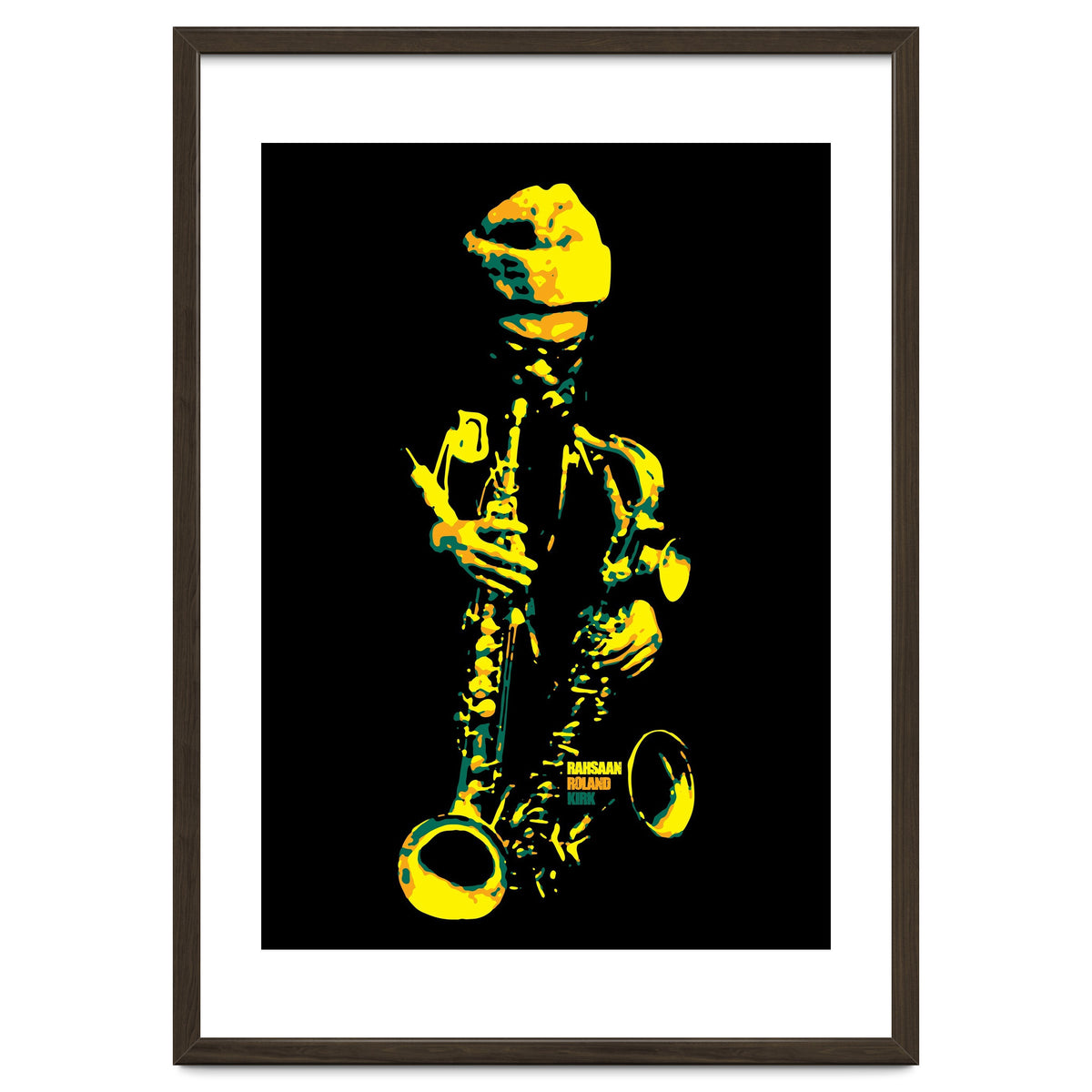 Rahsaan Roland Kirk in Pop Art