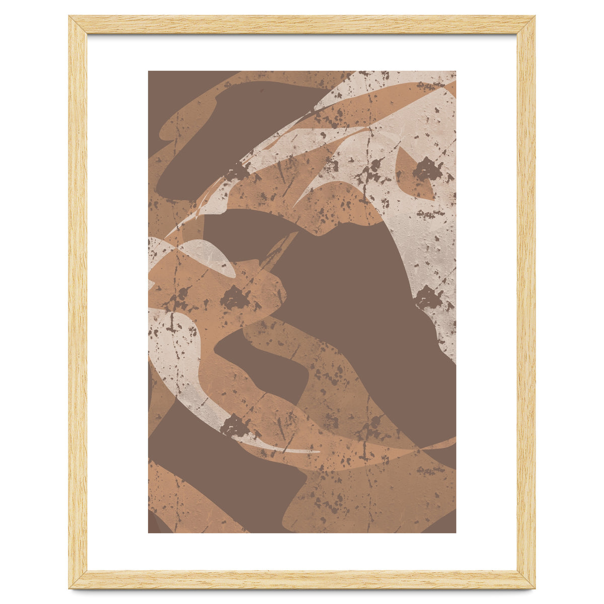Abstract Brown Harmony