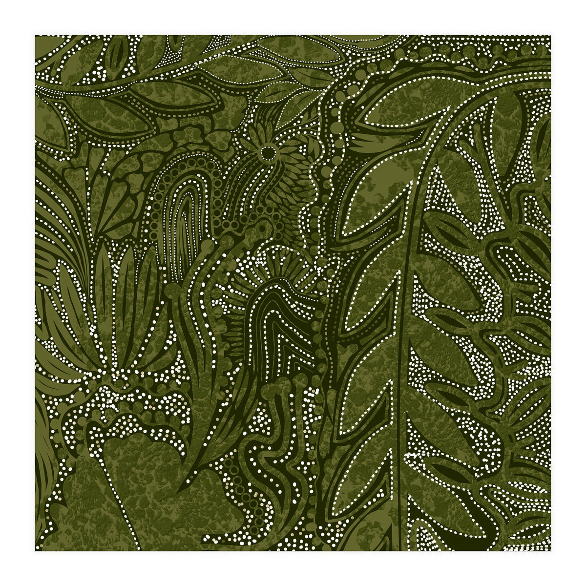Forest Dense Foliage (Print Only)