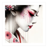 Petal Drift Modern Geisha (Print Only) thumbnail