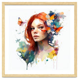 Red Hair Butterfly Reverie thumbnail
