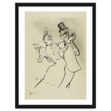 La Goulue. Henri de Toulouse-Lautrec; French, 1864-1901. Date: 1894. Dimensions: 308 × 254 mm (im... thumbnail