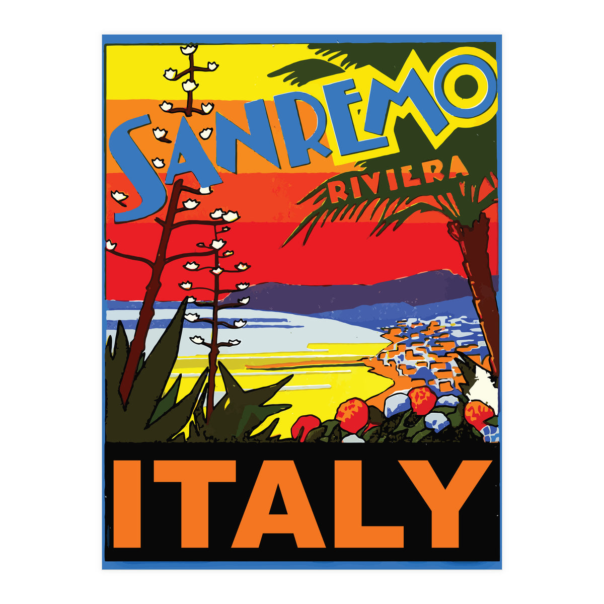 Sanremo, Italy (Print Only)