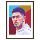 Jude Bellingham pop art portrait thumbnail