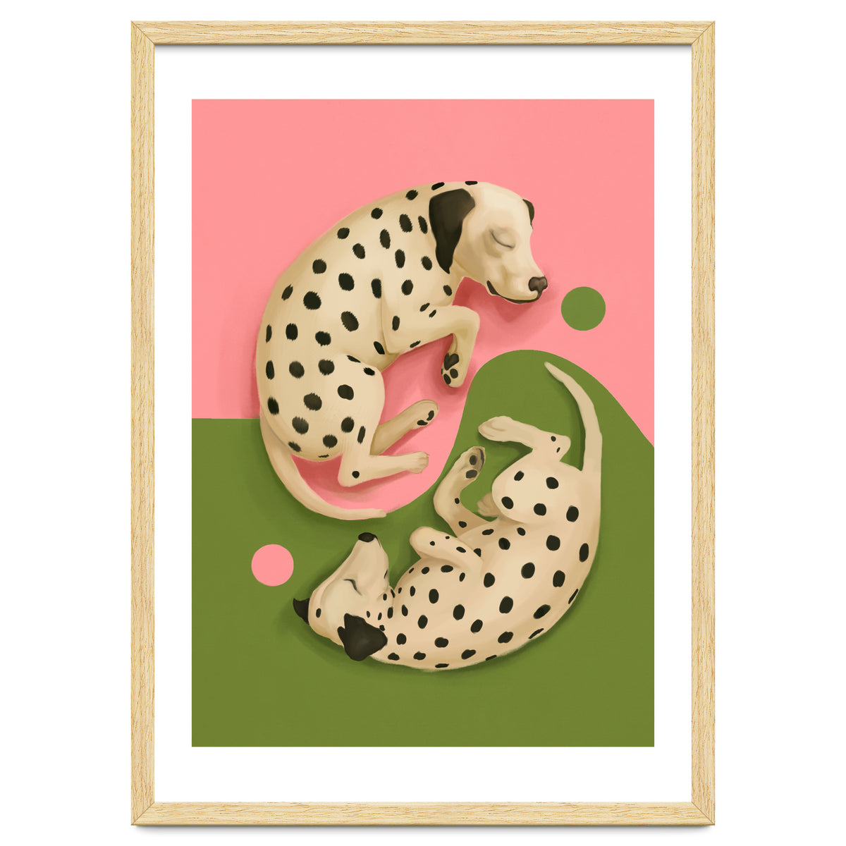 Yin And Yang Dalmatians