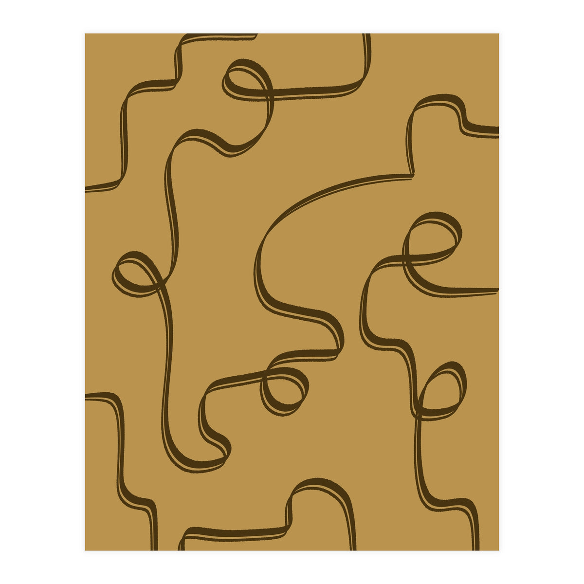 Ribbon Dance on Sand (Print Only)