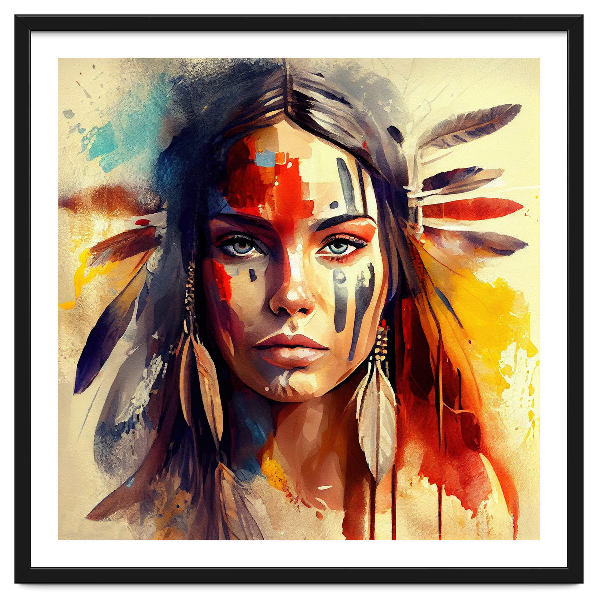 Powerful American Native Woman #3
