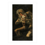 Francisco de Goya y Lucientes / 'Saturn devouring one of his sons', 1820-1823, Spanish School. (Print Only) thumbnail