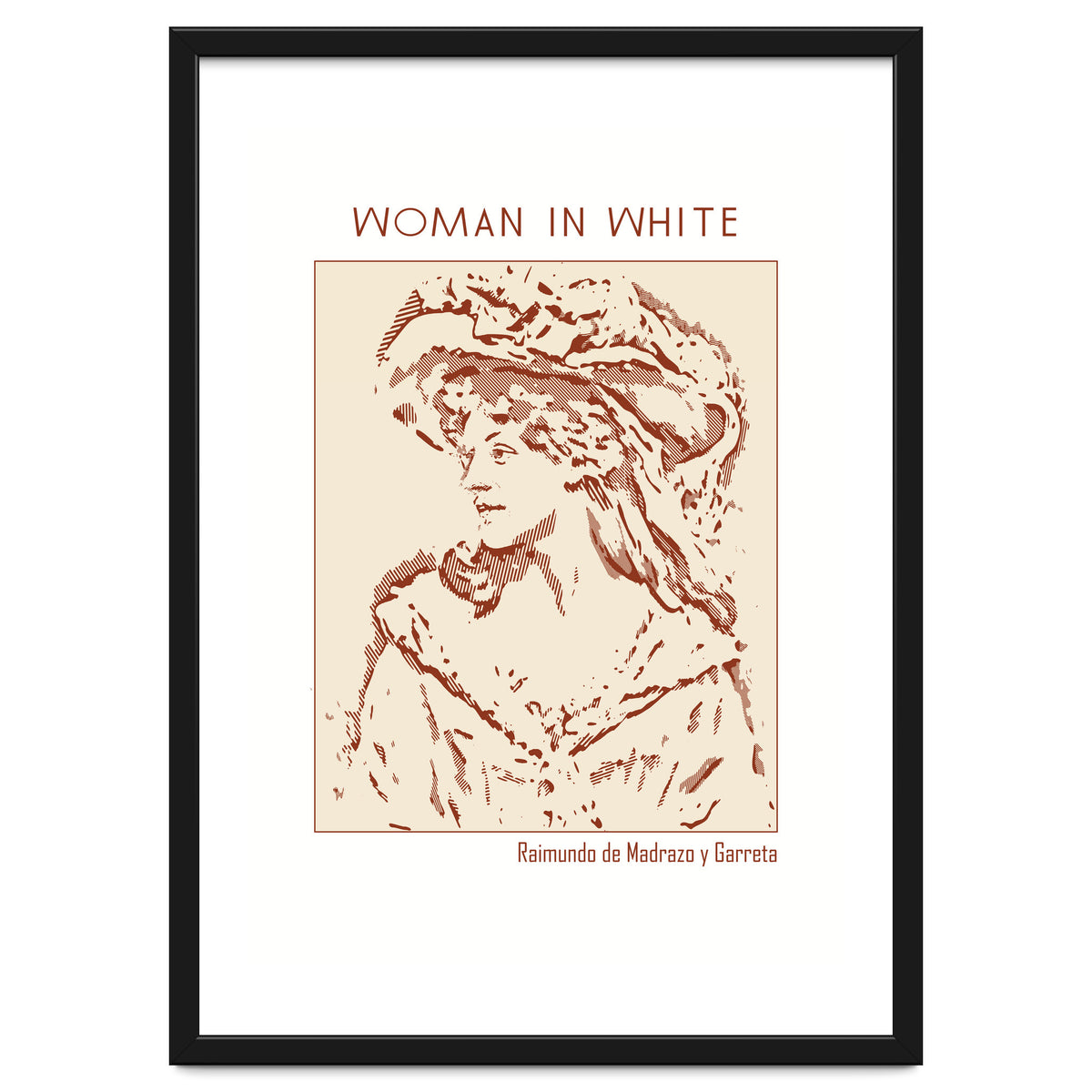 Woman In White – Raimundo De Madrazo Y Garreta