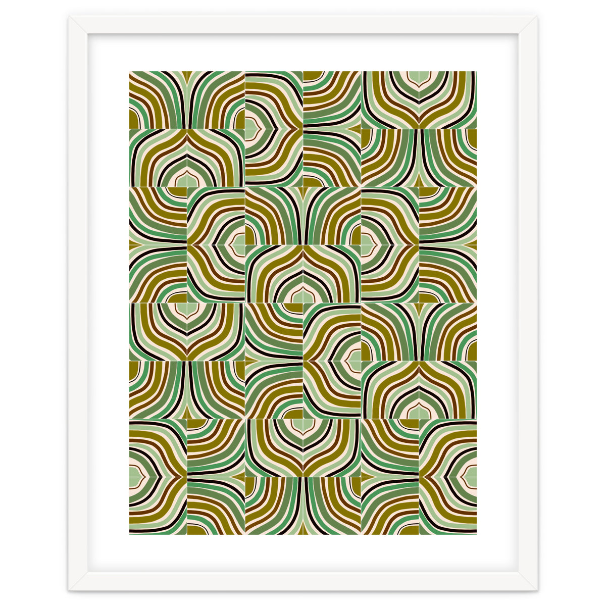 Jade Rainbow Mixed Tiles