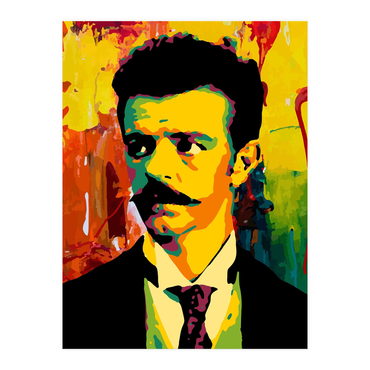 Guillermo Kahlo Abstract Art (Print Only)