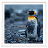 King Penguin Standing In The Rain thumbnail