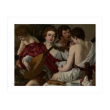 Caravaggio – The Musicians (c.1595) (Print Only) thumbnail
