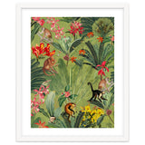 Monkeys In Tropical Jungle Paradise thumbnail