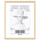 Receipt Art Audrey Hepburn thumbnail