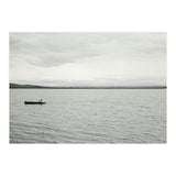 A boy pedaling the Board on the Lake - Iceland (Print Only) thumbnail