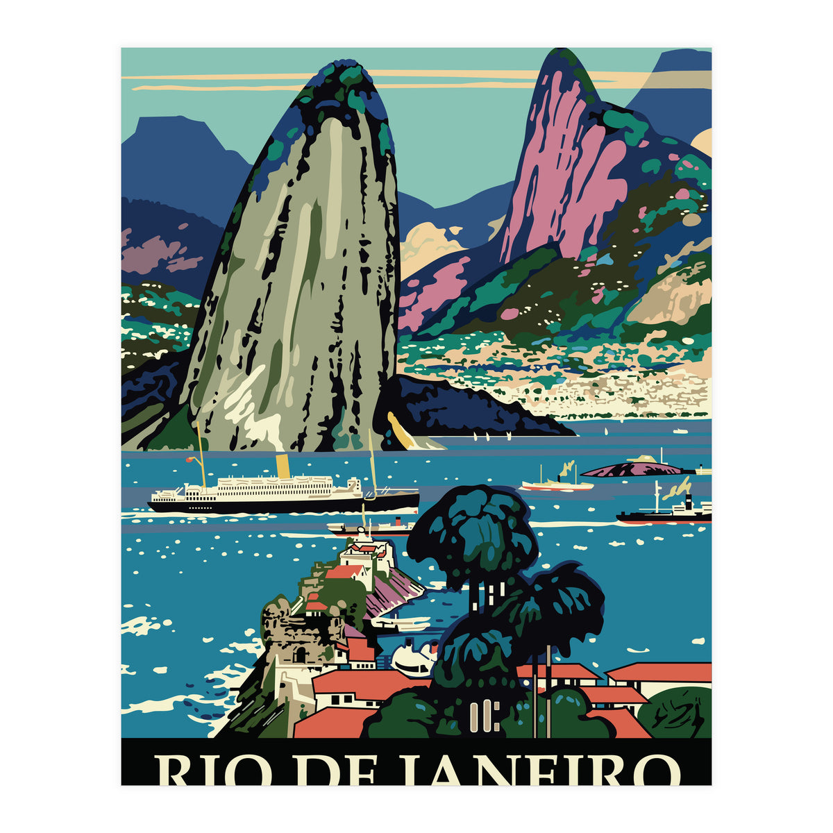 Rio De Janeiro, Brazil (Print Only)