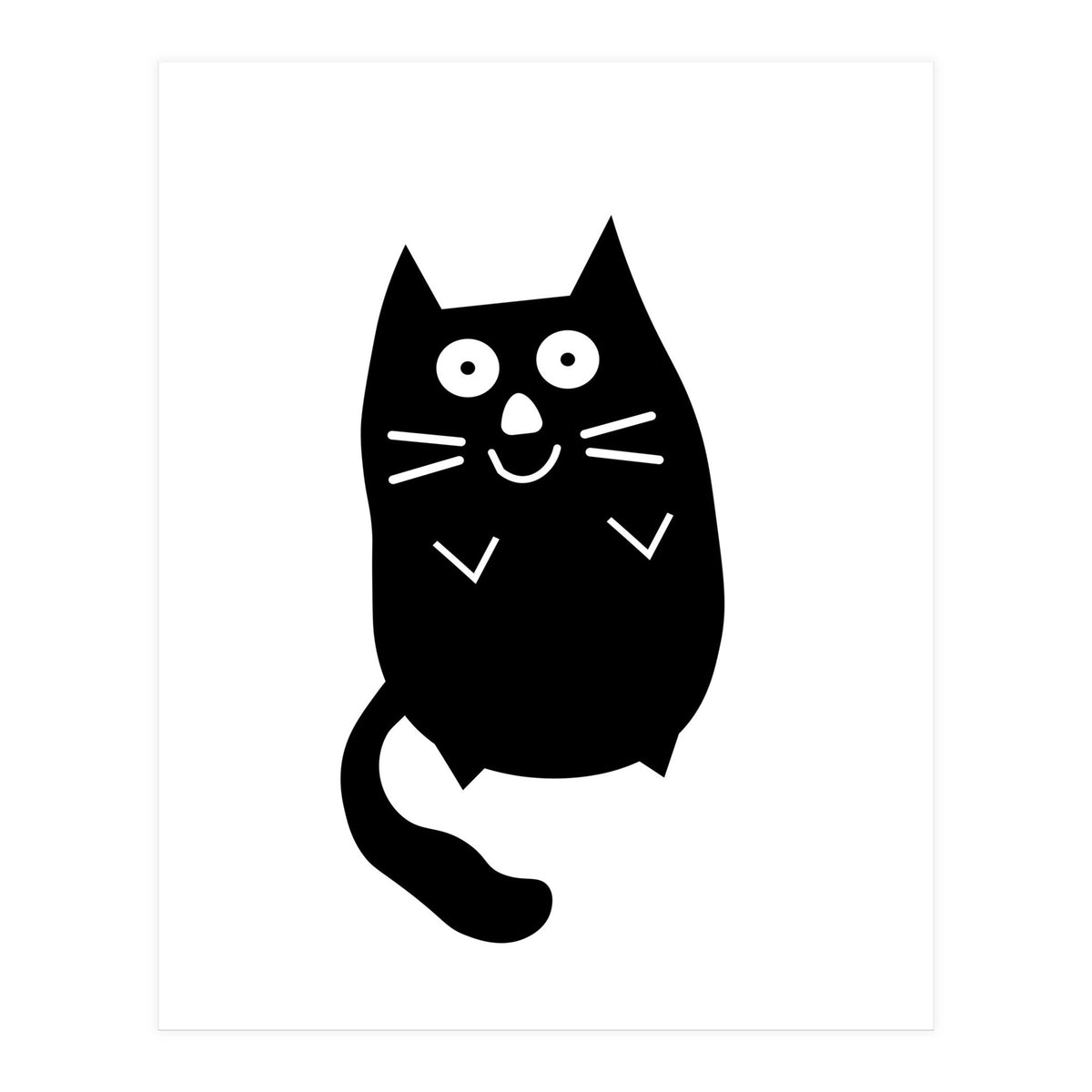 Black Cat (Print Only)
