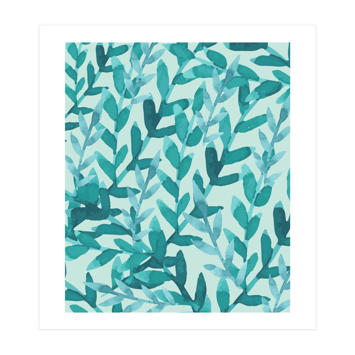 Lush Blue (Print Only)