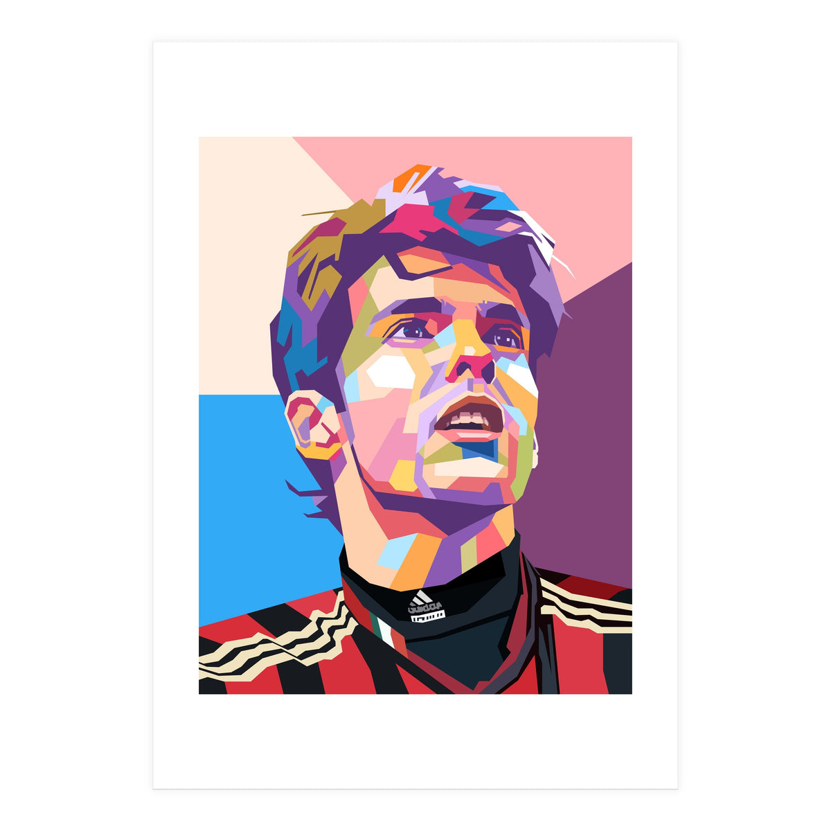 Richardo Kaka art (Print Only)
