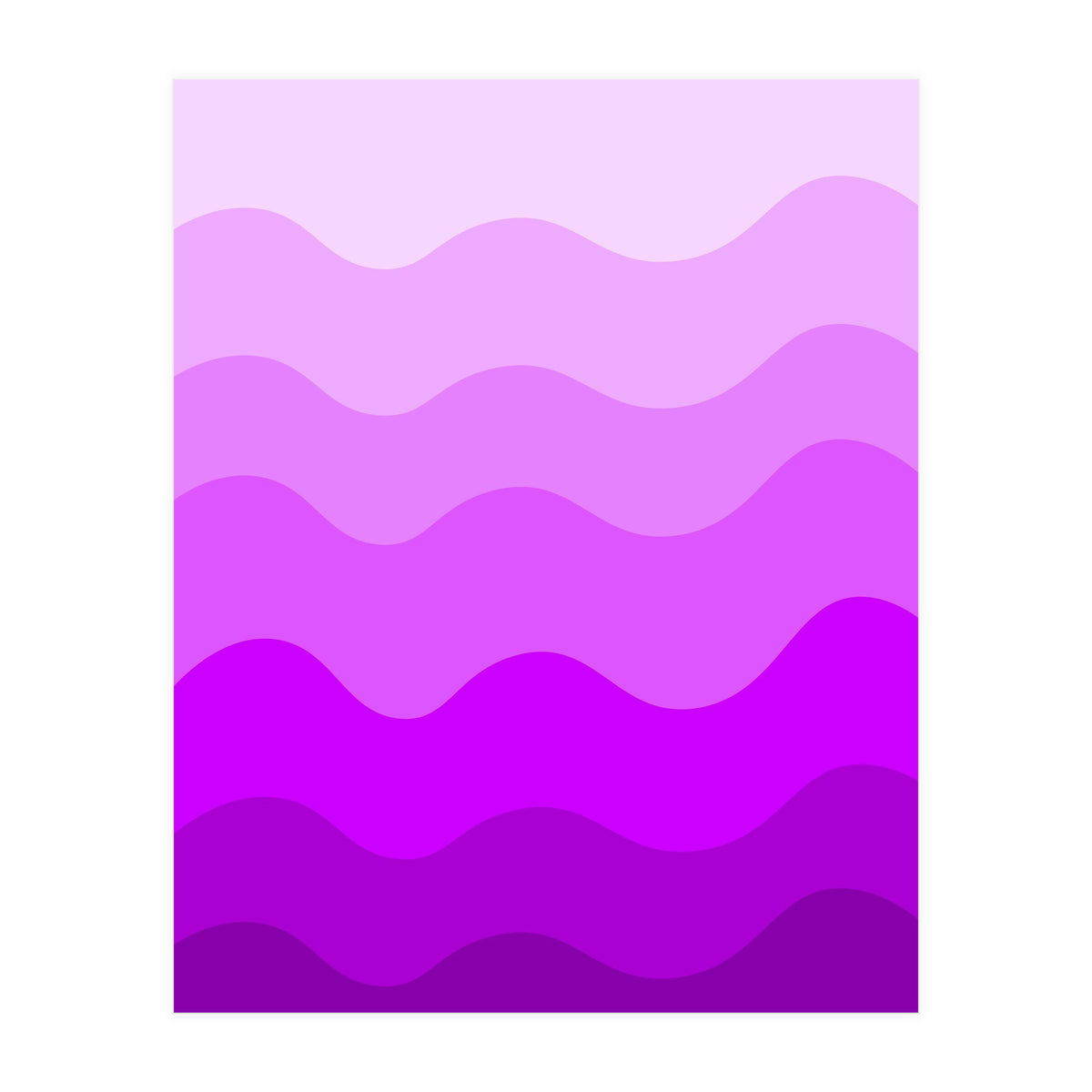 Purple gradient design (Print Only)