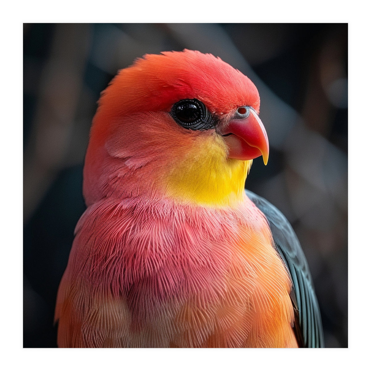 Vibrant Tropical Bird  (Print Only)