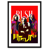 Rush Progressive Rock Pop Art WPAP thumbnail