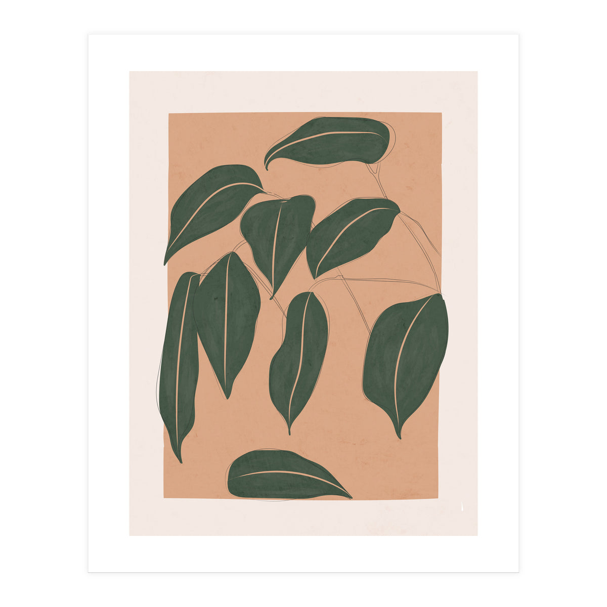 Tropical Leaves (Print Only)