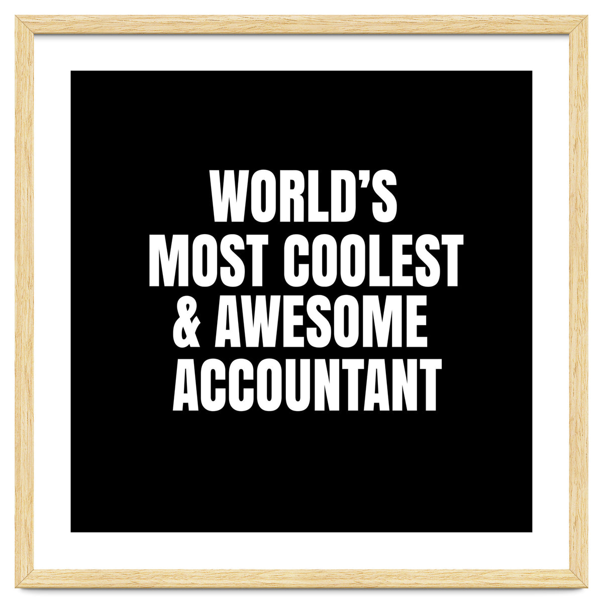 World's most coolest and awesome accountant