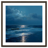 Moonlit Shoreline with Crashing Surf thumbnail