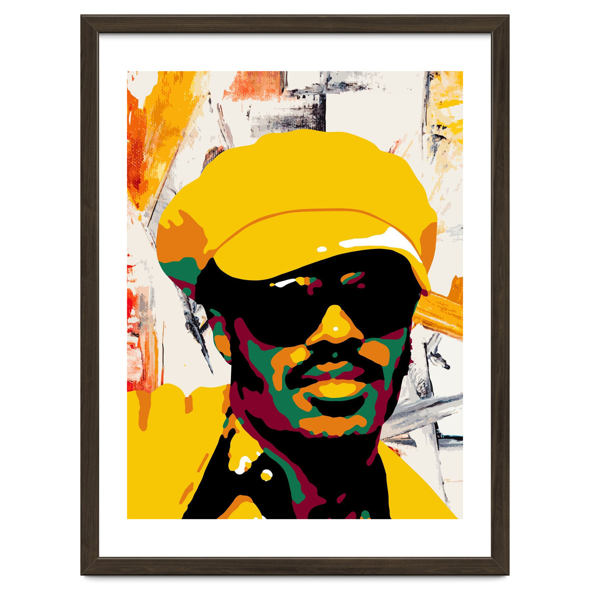 Stevie Wonder Retro Pop Art